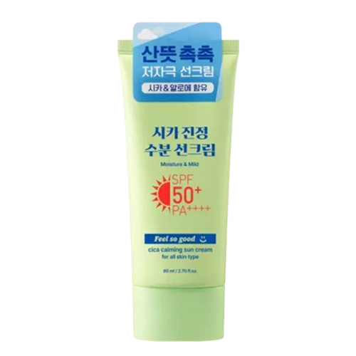 해피바스 필쏘굿 시카 진정 수분 선크림 [SPF50+/PA++++] 제품 이미지