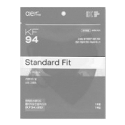 스탠다드 그레이 마스크 KF94 대형