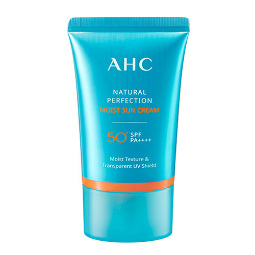 AHC 내추럴 퍼펙션 모이스트 선크림 [SPF50+/PA++++] 제품 이미지