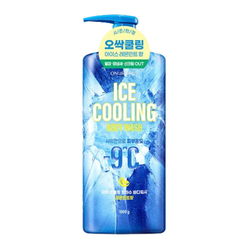 온더바디 아이스 쿨링 빙하수 바디워시 [레몬민트] 제품 이미지