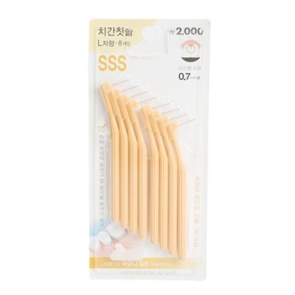치간칫솔 L자형 SSS