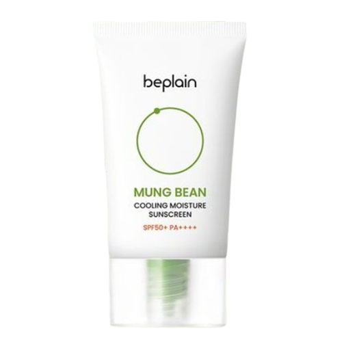 비플레인 브랜드의 제품 녹두 쿨링 수분 선크림 [SPF50+/PA++++]