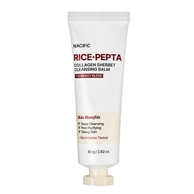 네시픽 브랜드의 제품 라이스 펩타 콜라겐 샤베트 클렌징 밤