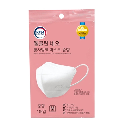 네오 황사방역 마스크 KF94 중형