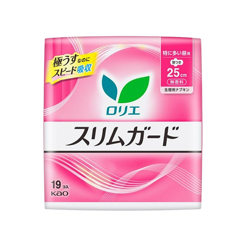 카오 생리대 슬림가드 날개형 제품 이미지
