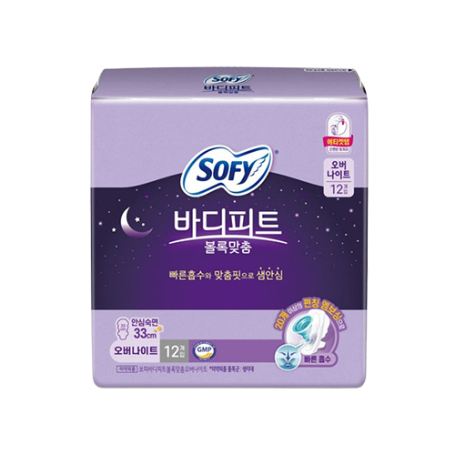 쏘피 바디피트 볼록맞춤 오버나이트 제품 이미지