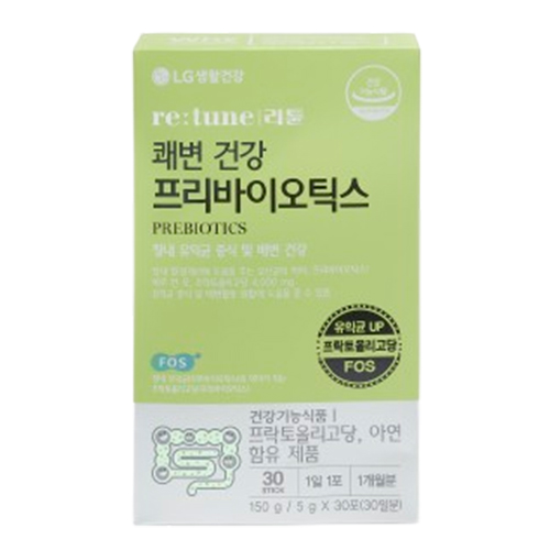 LG생활건강 리튠 쾌변 건강 프리바이오틱스 제품 이미지