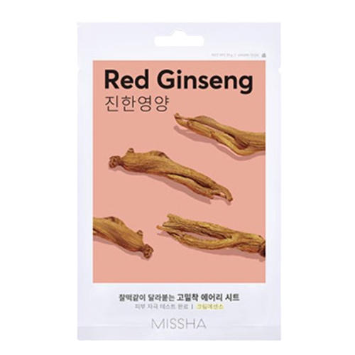 미샤 에어리 밀착 시트마스크 [홍삼] 제품 이미지