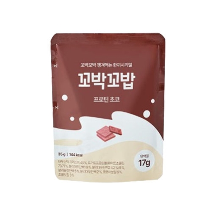 꼬박꼬밥 프로틴 초코