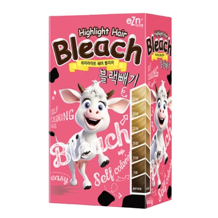 하이라이트 헤어 블리치 블랙빼기