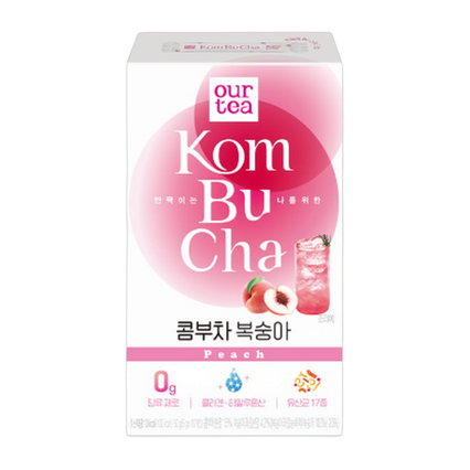 아워티 콤부차 복숭아