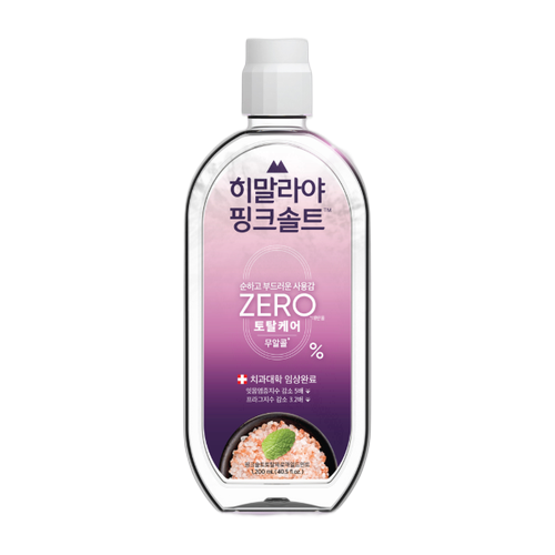 엘지생활건강 히말라야핑크솔트 토탈제로 가글 [마일드민트] 제품 이미지