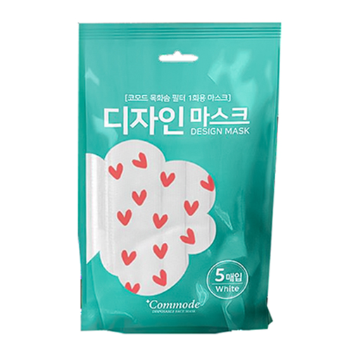 목화솜 디자인 마스크