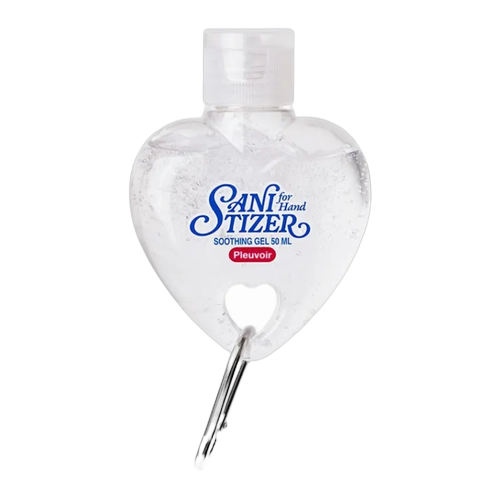 플르부아 브랜드의 제품 하트 키링 새니타이저 [그린 플로럴]