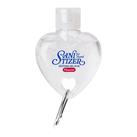 플르부아 브랜드의 제품 하트 키링 새니타이저 [그린 플로럴]