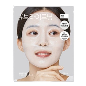 셀더마데일리 브랜드의 제품 우유 하이드로겔 마스크