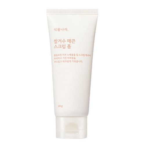 식물나라 쌀겨수 매끈 스크럽 폼 제품 이미지
