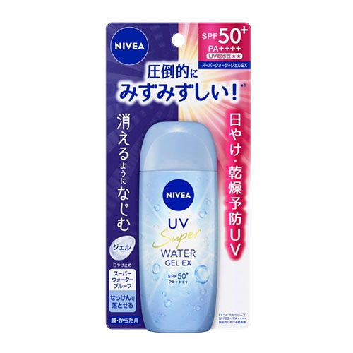 니베아 브랜드의 제품 유브이 워터 젤 EX [SPF50+/PA++++]