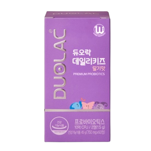 듀오락 데일리키즈 딸기맛 제품 이미지