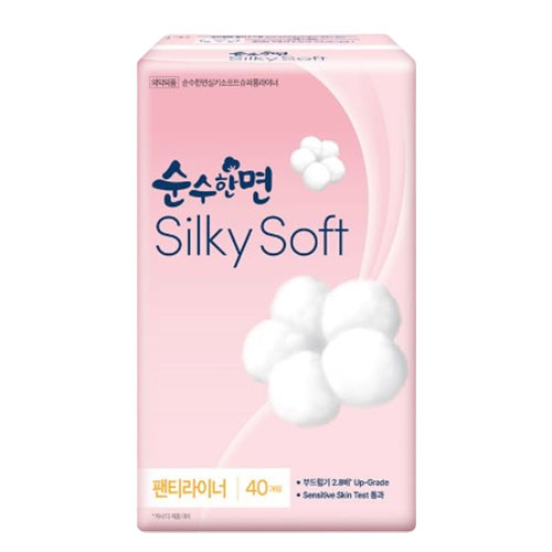 순수한면 실키소프트 팬티라이너 제품 이미지