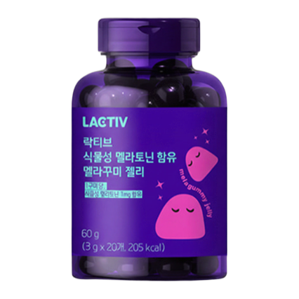 식물성 멜라토닌 함유 멜라꾸미 젤리