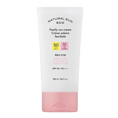 더페이스샵 내추럴 선 에코 패밀리 선크림 [SPF50+/PA+++] 제품 이미지