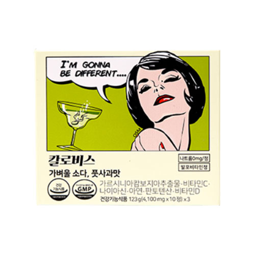 칼로비스 브랜드의 제품 가벼울소다 [풋사과]