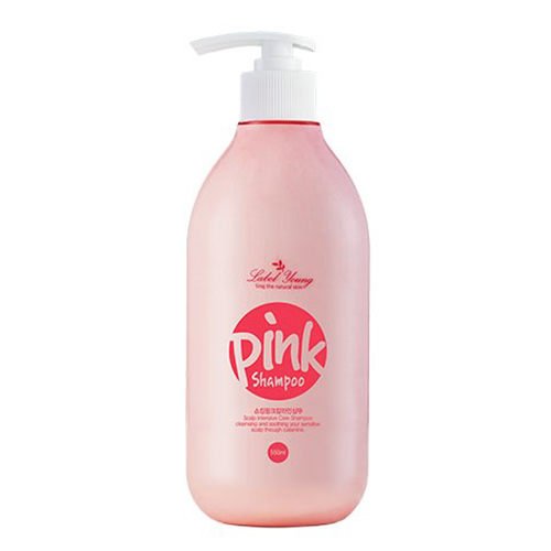 라벨영 쇼킹핑크칼라민샴푸 제품 이미지