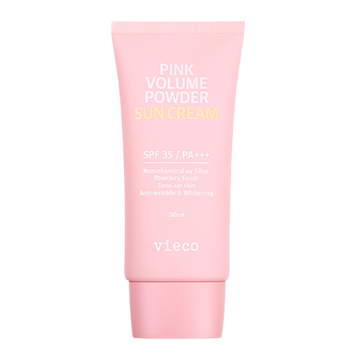 핑크 볼륨파우더 무기자차 선크림 [SPF35/PA+++]