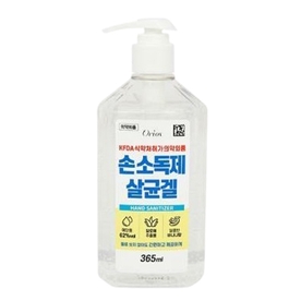 오릭스 브랜드의 제품 퓨어블 손소독제겔