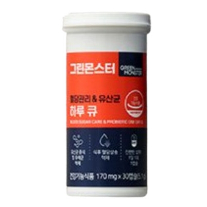 혈당관리 & 유산균 하루 큐