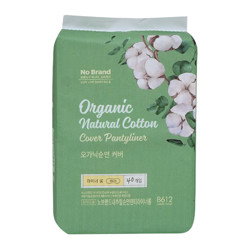 노브랜드 내추럴 순면 팬티라이너 롱 제품 이미지