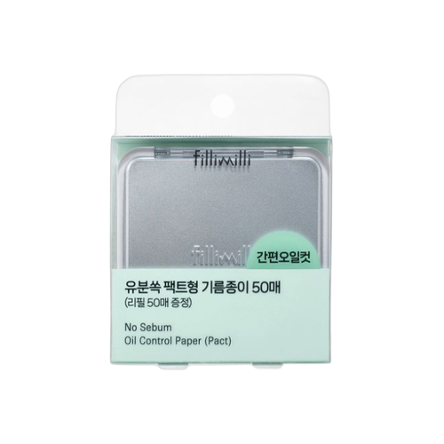 필리밀리 유분쏙 팩트형 기름종이 제품 이미지