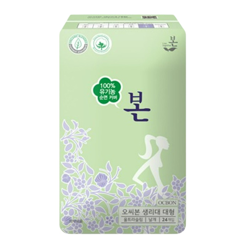 유기농본 오씨본 생리대 대형 제품 이미지