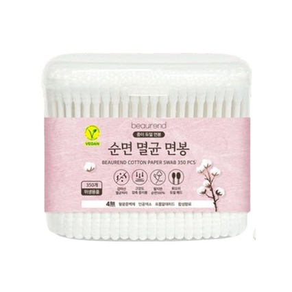 순면 멸균 종이 면봉