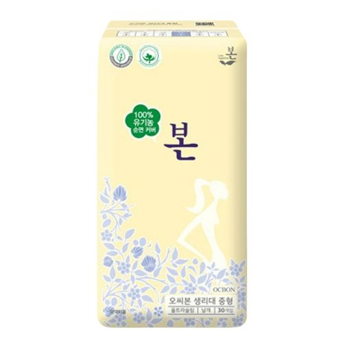 유기농본 오씨본 생리대 중형 제품 이미지