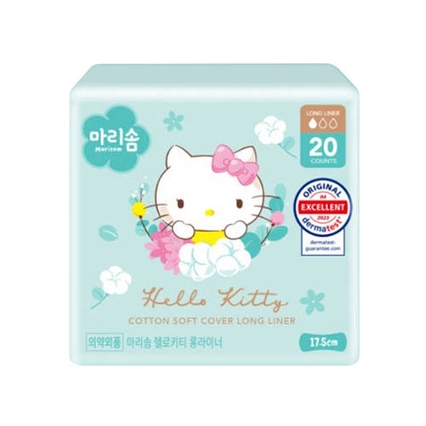 마리솜 헬로키티 순면소프트 롱라이너