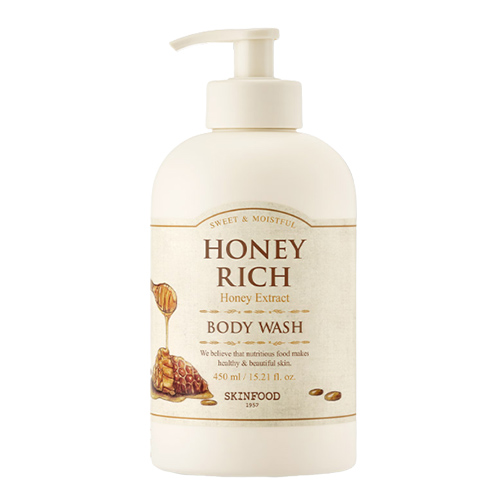 스킨푸드 허니 리치 바디 워시 제품 이미지
