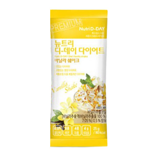 뉴트리디데이 다이어트 바닐라 쉐이크 제품 이미지