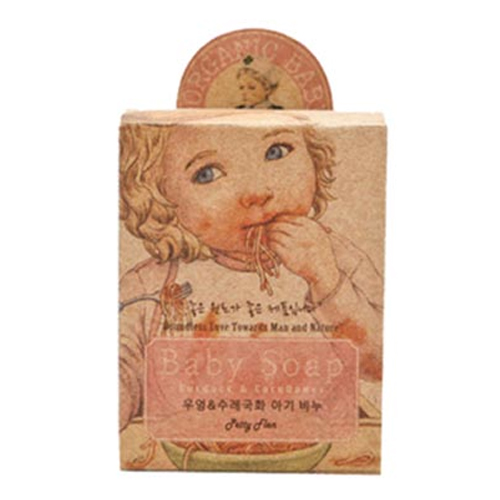 패티플랜 브랜드의 제품 우엉 앤 수레국화 아기 비누