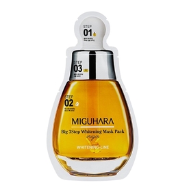 미구하라 브랜드의 제품 빅 3스텝 화이트닝 마스크 팩 오리진