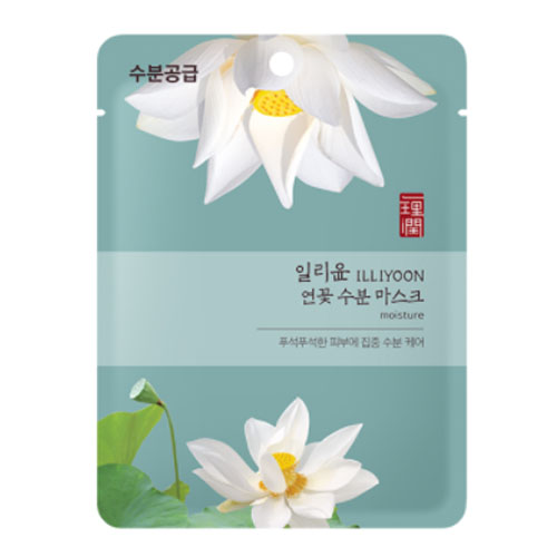 일리윤 연꽃 수분 텐셀 마스크 제품 이미지