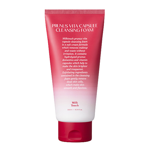 밀크터치 브랜드의 제품 서양자두 비타캡슐 클렌징폼