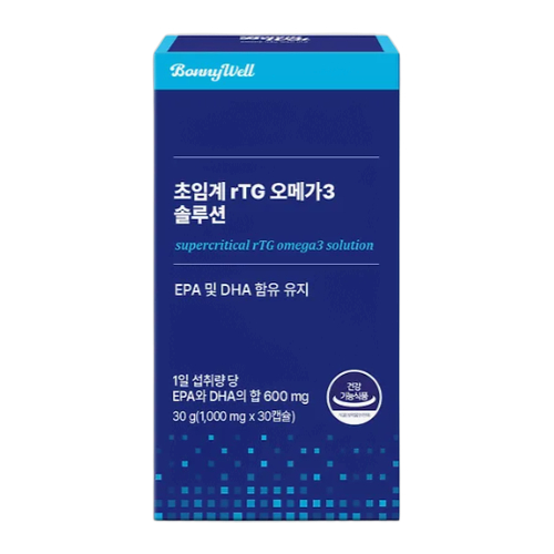 보니웰 초임계 rTG 오메가3 솔루션 제품 이미지
