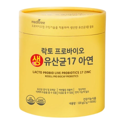 락토프로바이오 생유산균 17 아연
