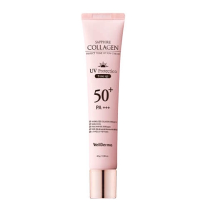 사파이어 콜라겐 퍼펙트 톤업 선크림 [SPF50+/PA+++]