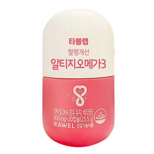 로엘 타블랩 혈행개선 알티지오메가3 제품 이미지