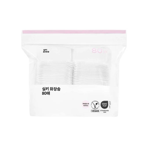 올리브영 브랜드의 제품 실키 화장솜