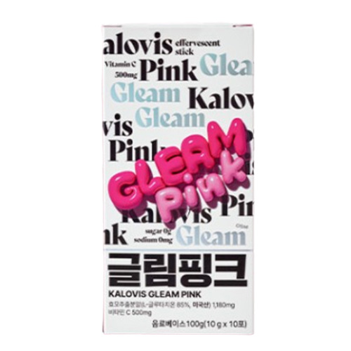 칼로비스 브랜드의 제품 글림 핑크