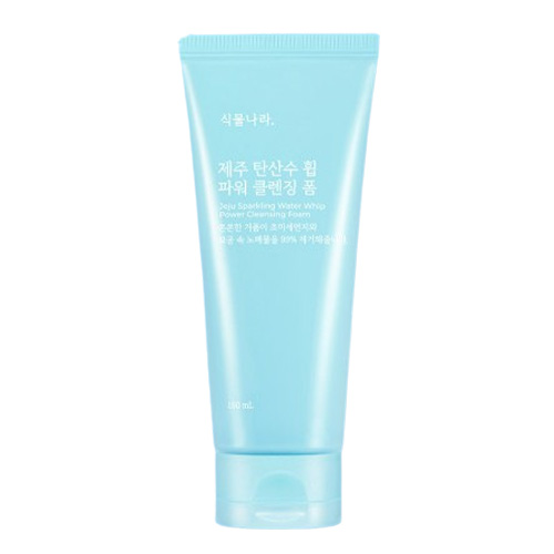 식물나라 제주 탄산수 휩 파워 클렌징 폼 제품 이미지